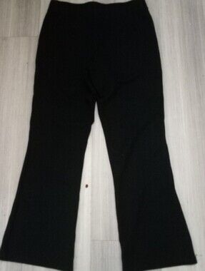 🌁 NWOT: MARINE LAYER; PULL-ON BOOT CUT PANT; HOLIDAY "22", BLACK, MEDIUM.